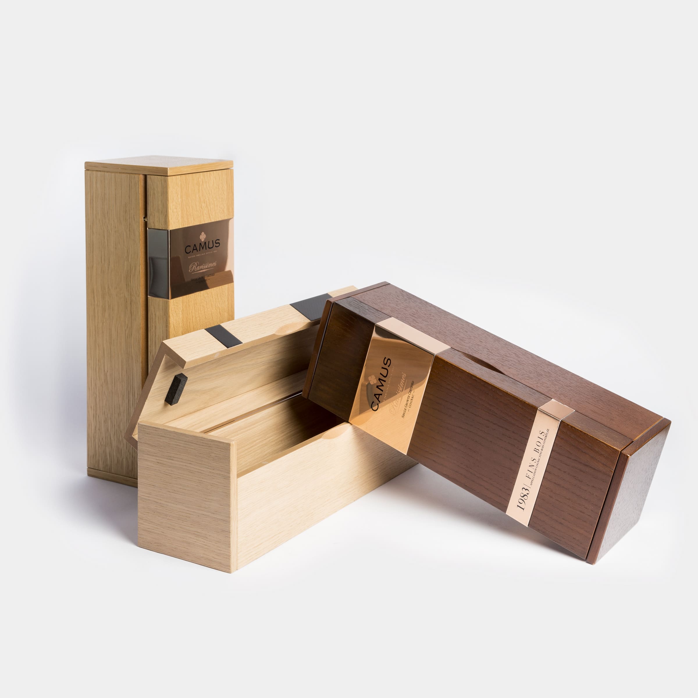 coffrets bois personnalisables par Wildcat Packaging