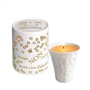 Boîte Ronde pour Bougie (Bougie Tsé Tsé)